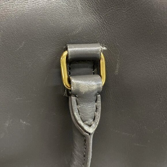 SAINT LAURENT PARIS Baby Duffle 400422 Gray Leather Handbag - Picture 11 of 15